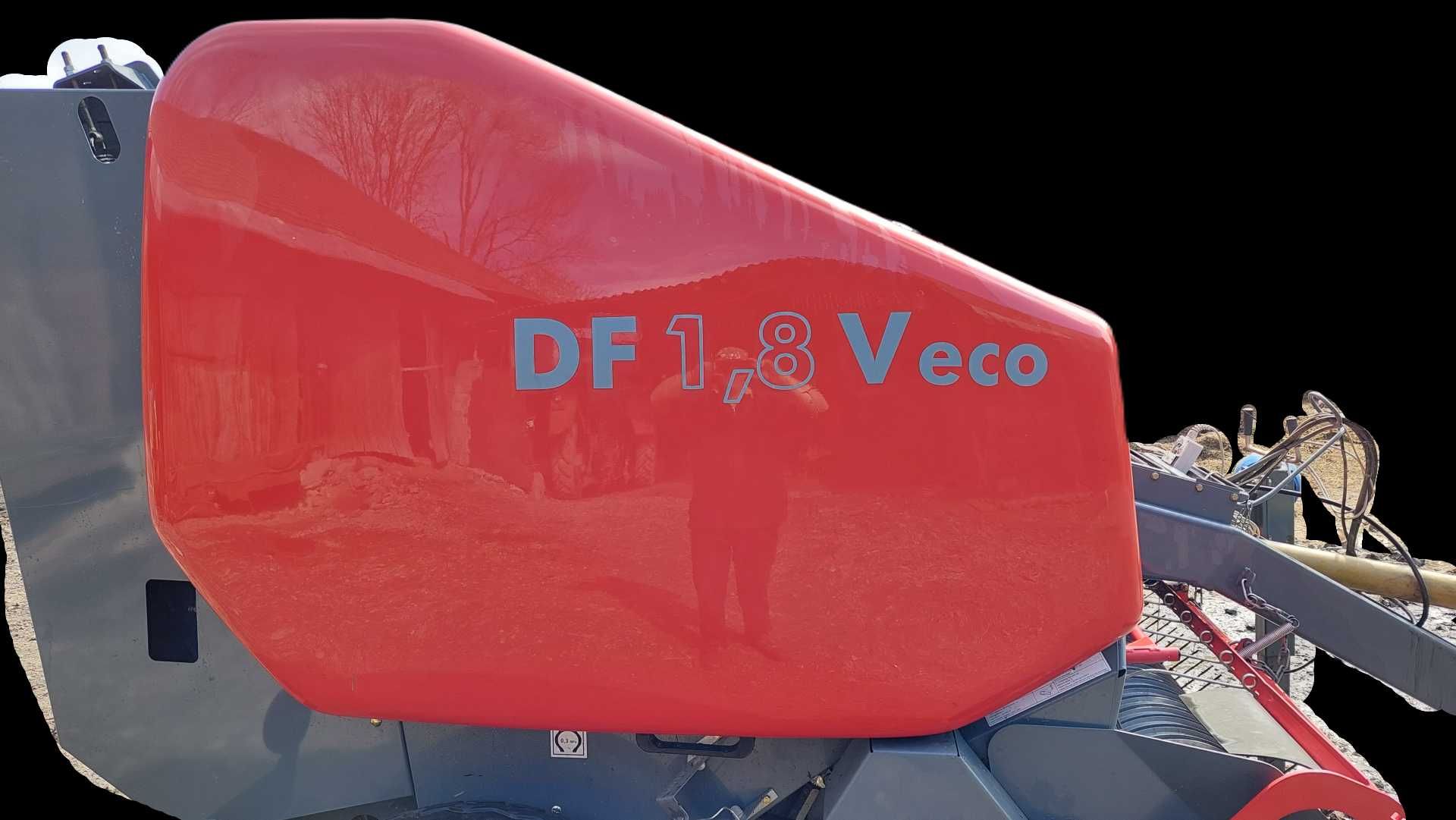 Prasa rolka UNIA Famarol DF 1,8 VECO, OPONA Bizon Sortownik Krukowiak