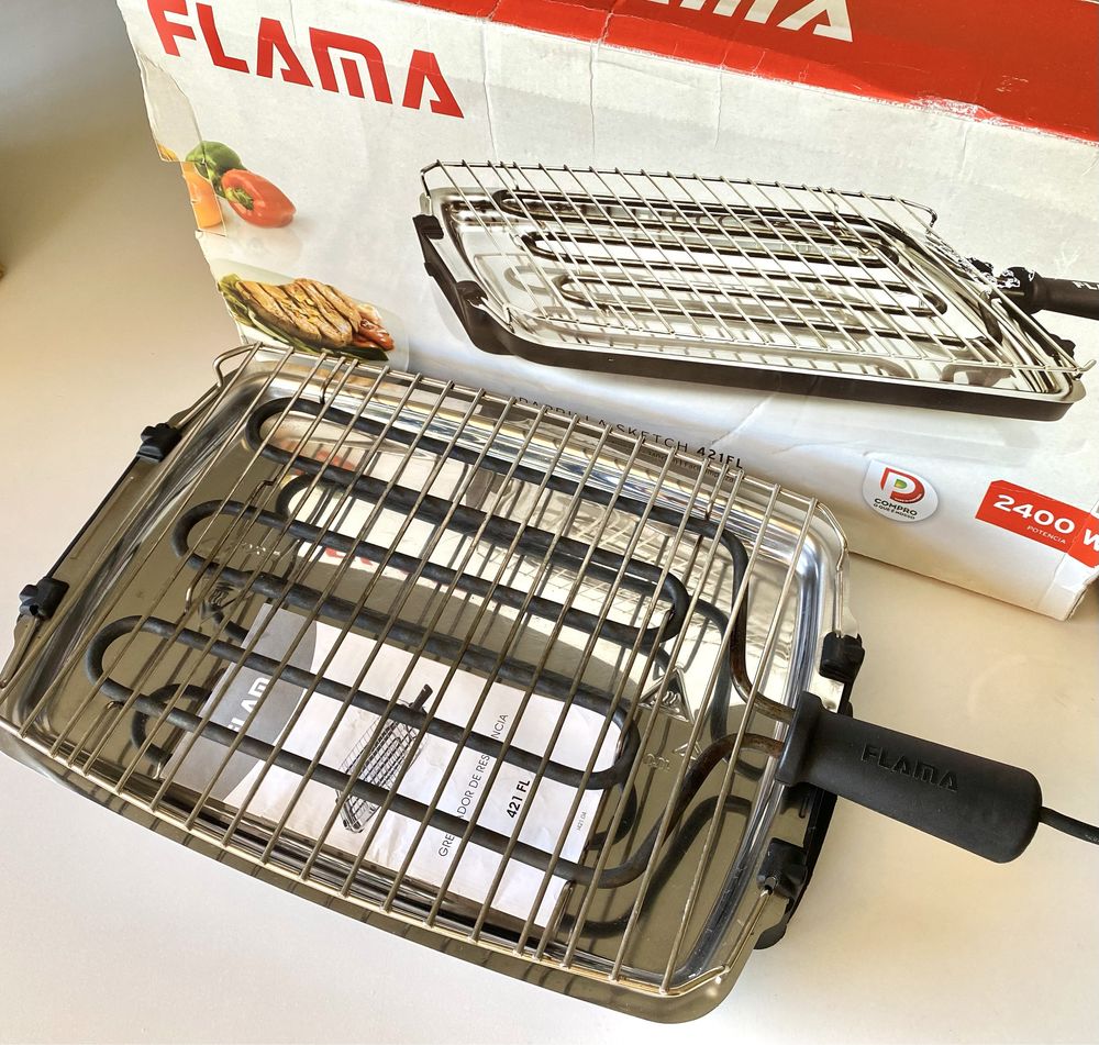 Grelhador elétrico 2400W Flama 421FL