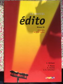 Le Nouvel Edito B2 + CD + DVD podręcznik