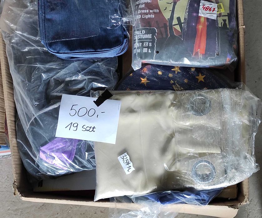 Box zwrotów Amazon mix kategoria AB