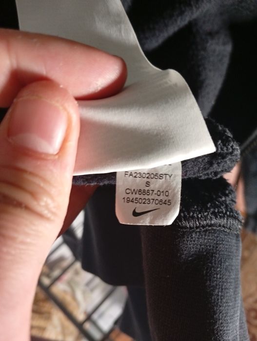 Оригинальное зип худи Nike S кофта
