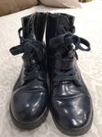 Botins menina tam 35 azul marinho