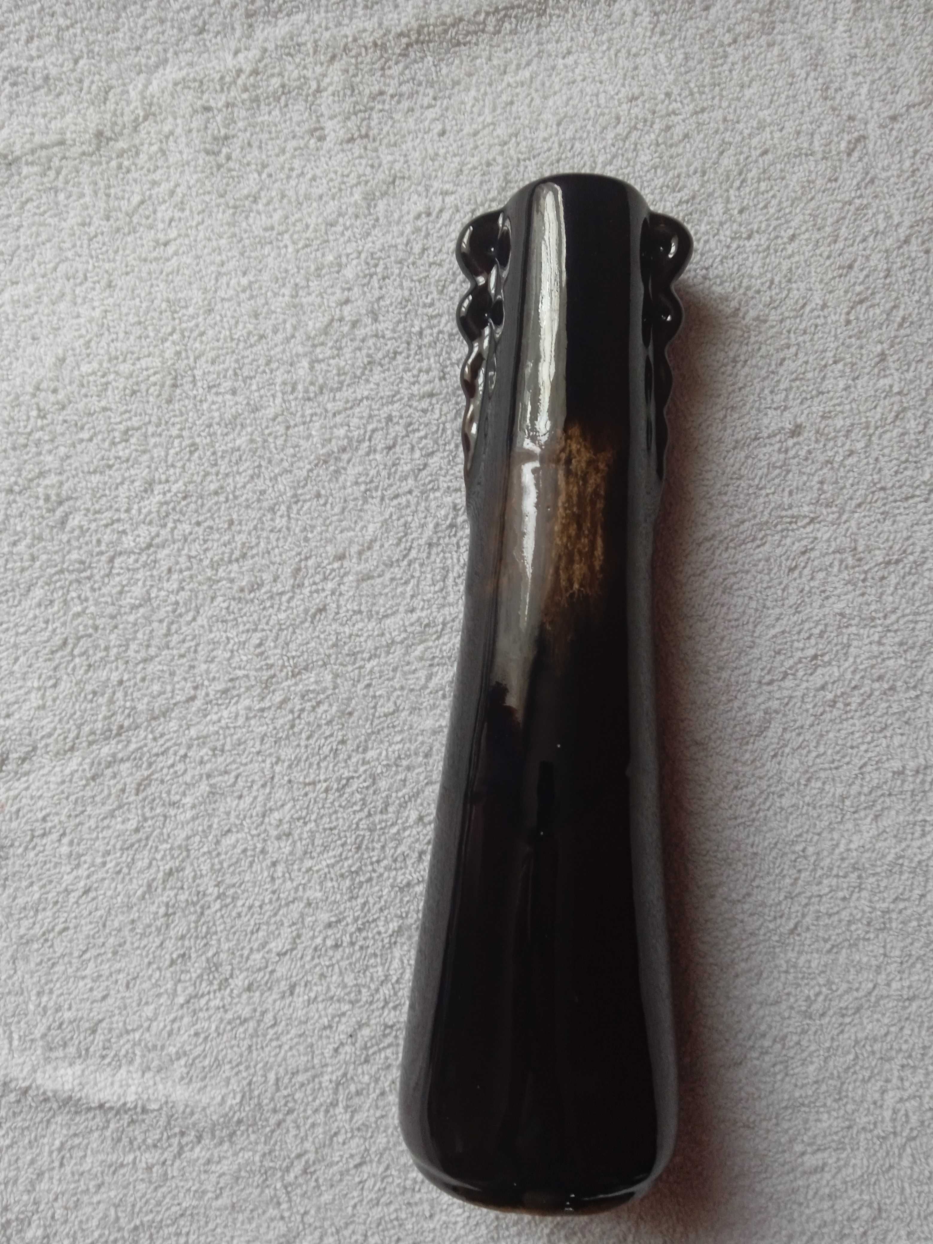 Ceramiczny szkliwiony wazon Sp. Rzem. Reflex.l.60e