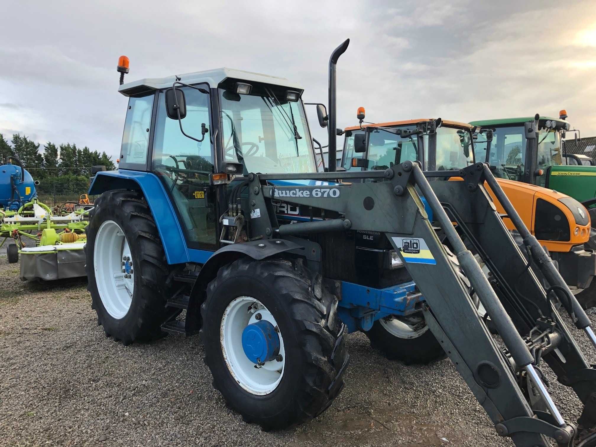 Ładowacz czolowy tur Quicke 670 new holland/ford 8340