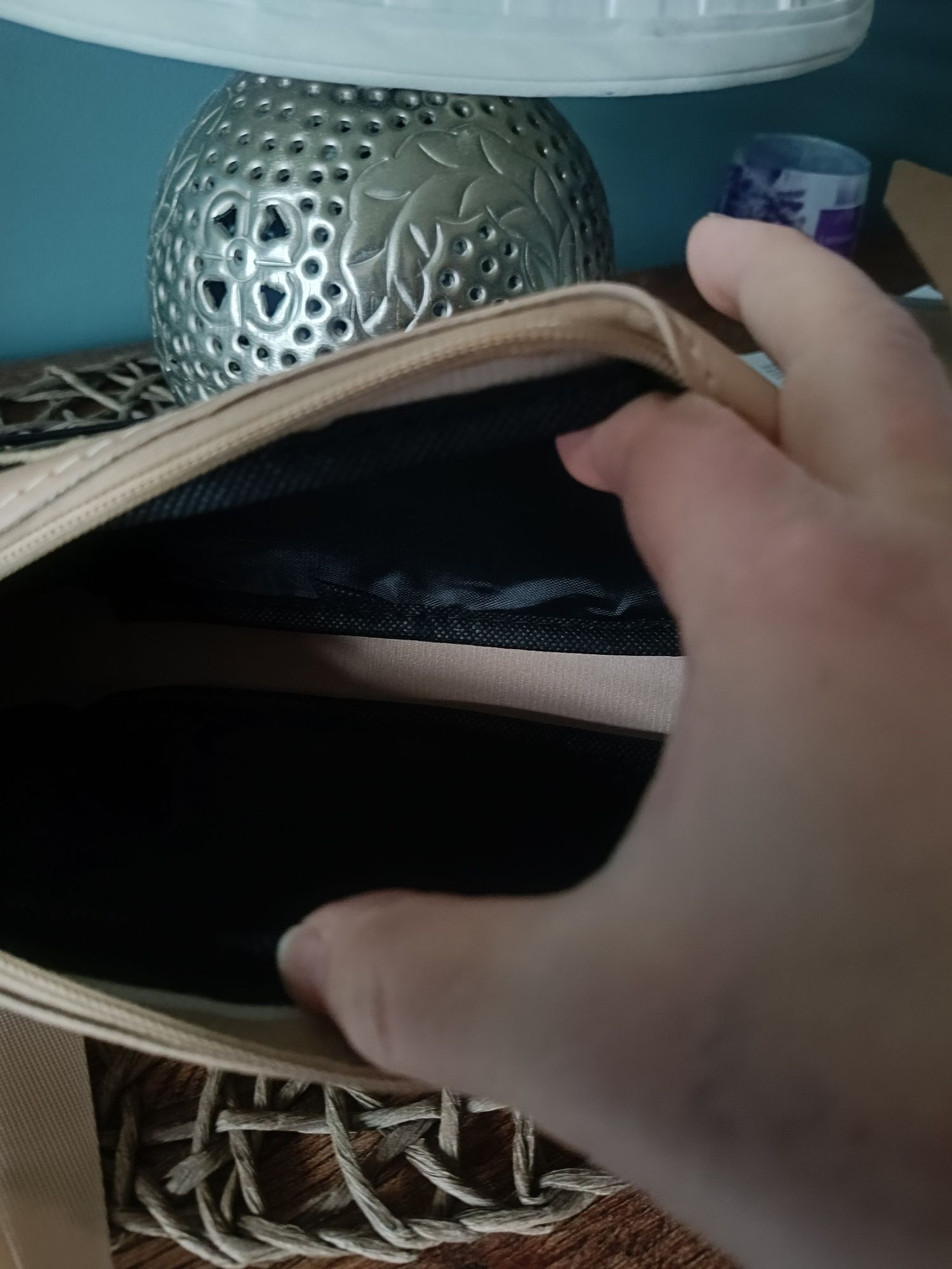 Mała modna torebka crossbody z nadrukiem lamparta nowa idealna na prez
