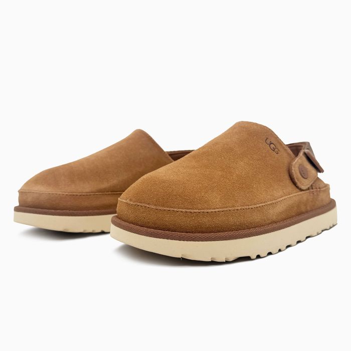 Жіночі сабо Ugg Goldenstar Clog Chestnut/Beige (бежеві) ugg-0110