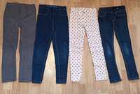 Spodnie jeansowe zestaw 116