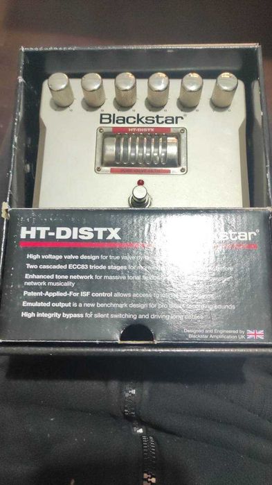 Pedal de distorção para guitarra Blackstar HT-DISTX
