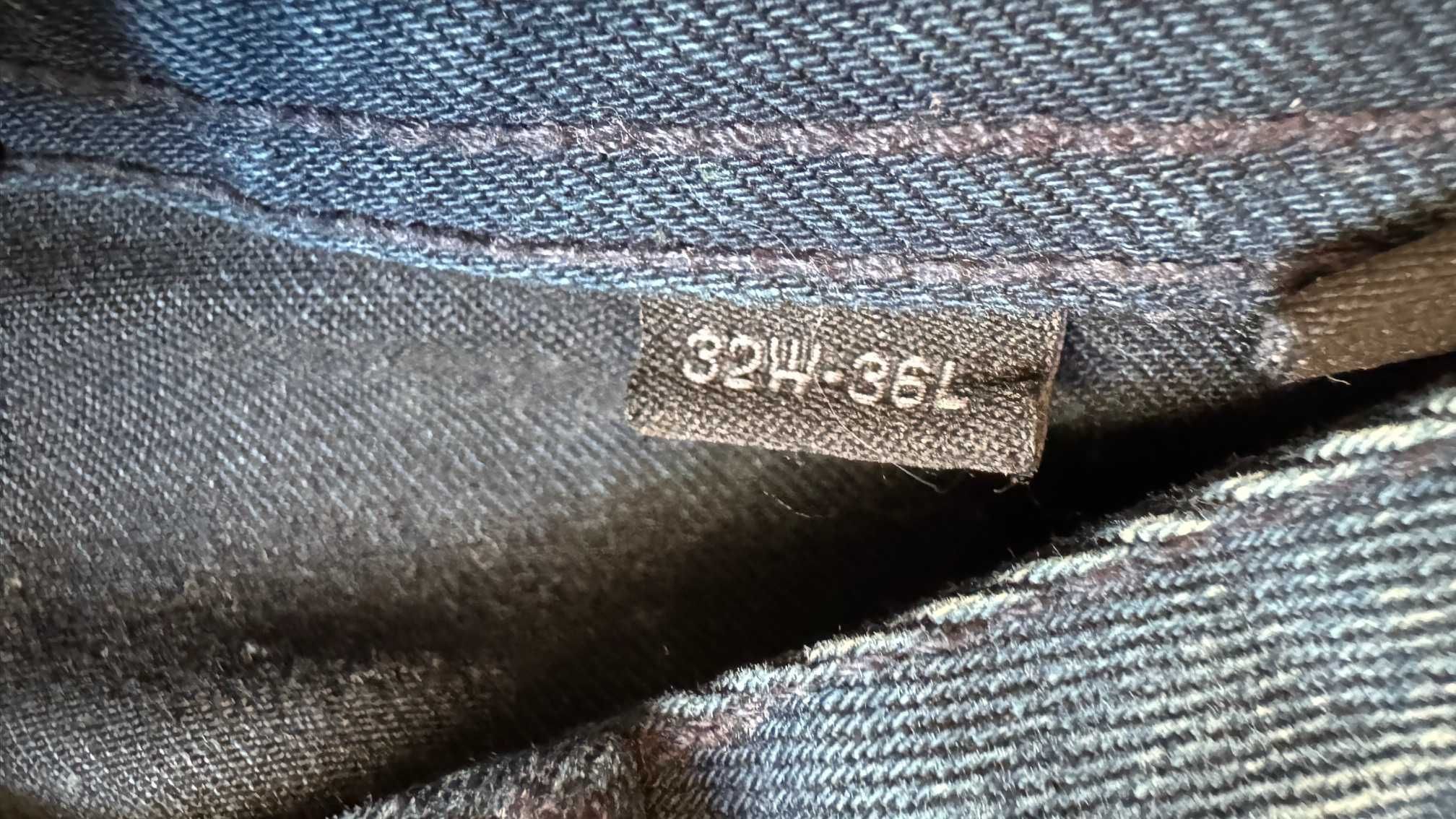 Męskie spodnie jeansowe Superdry, model Corporal.Slim, r. W32/L36