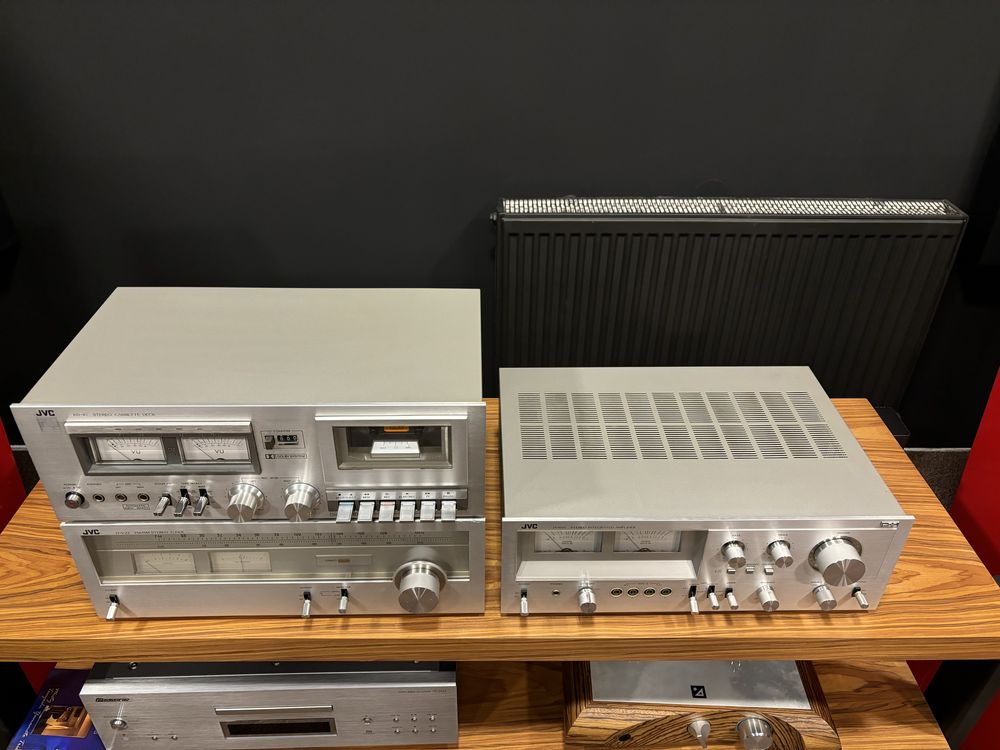 Zestaw audio JVC - JA-S55 , KD-10 , JT-V22