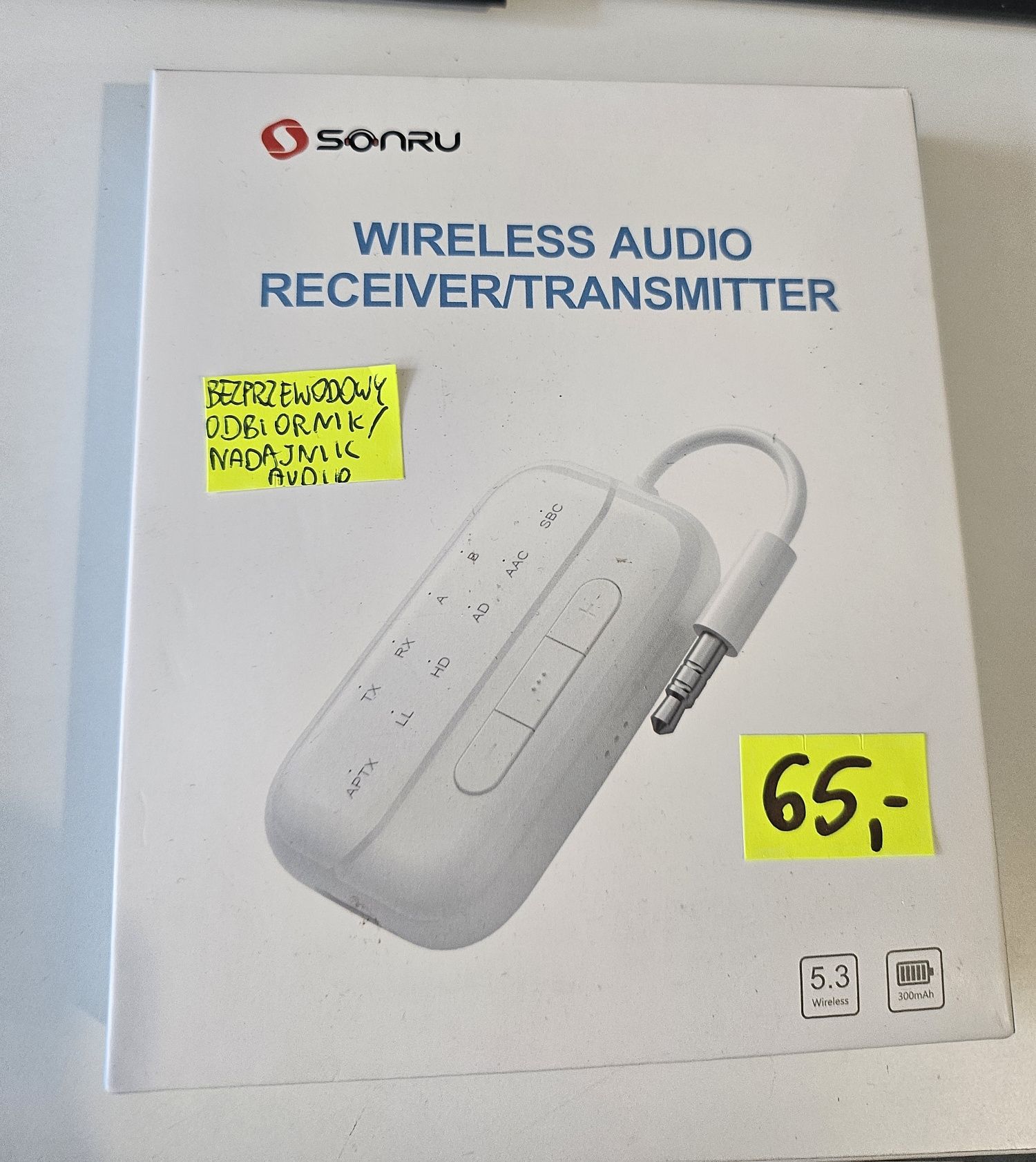 Adapter nadajnik i odbiornik Bluetooth- Wszystko w jednym