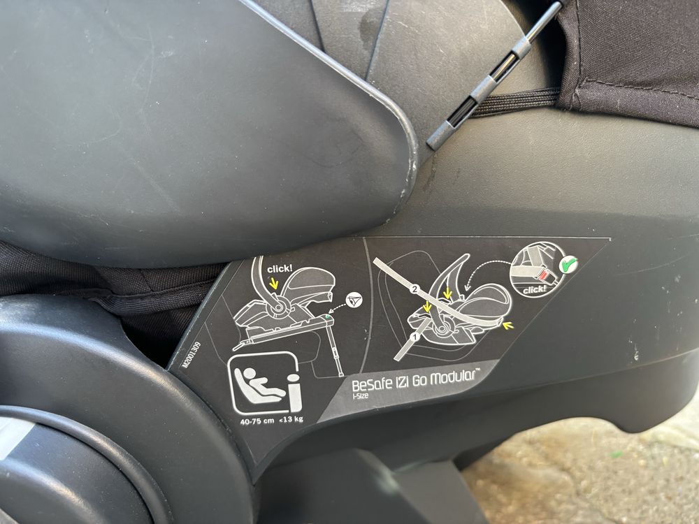 Ovo BeSafe iZi Go Modular i-size preto