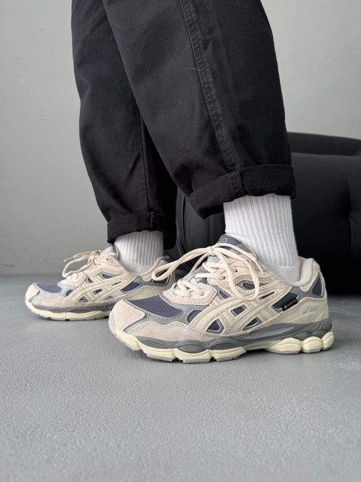 40-46 р кросівки Asics Gel-NYC Gore-Tex grey black