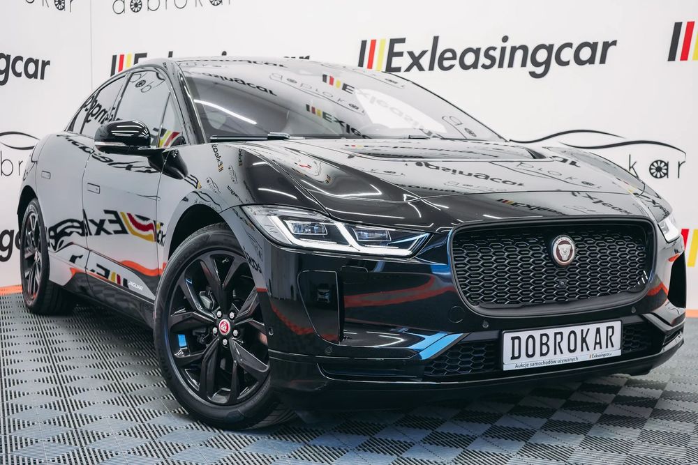 Jaguar I-Pace FAKTURA23, Kamery 360, Pneumatyka, Meridian Sound, Temp. ACC