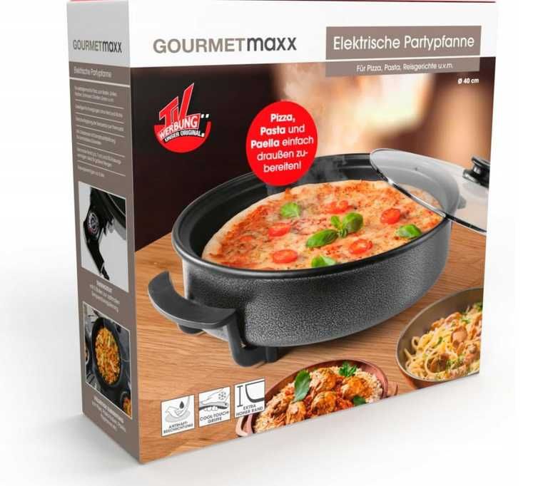 Patelnia elektryczna GOURMET MAXX