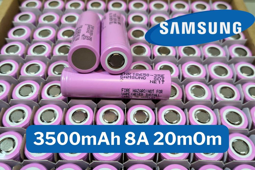 Акумулятор Новий Samsung INR18650-35E 18650 3400мАч 8А аккумулятор