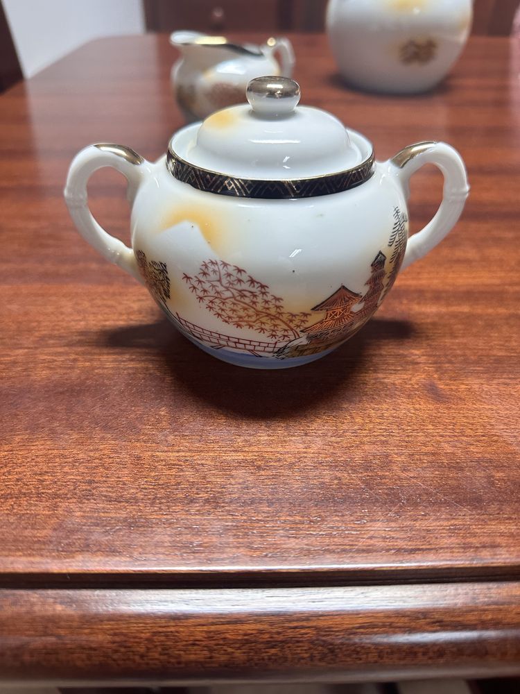 Conjunto de chá do Japao