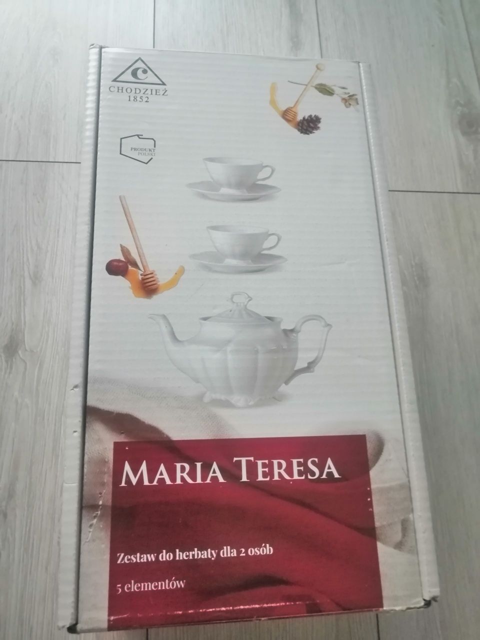 Zestaw do herbaty maria Teresa dla 2 osób