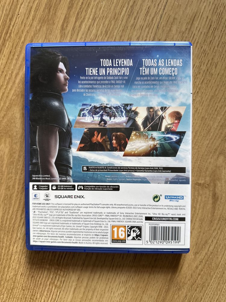 Final Fantasy VII - Crisis Core - Reunion - Playstation 5