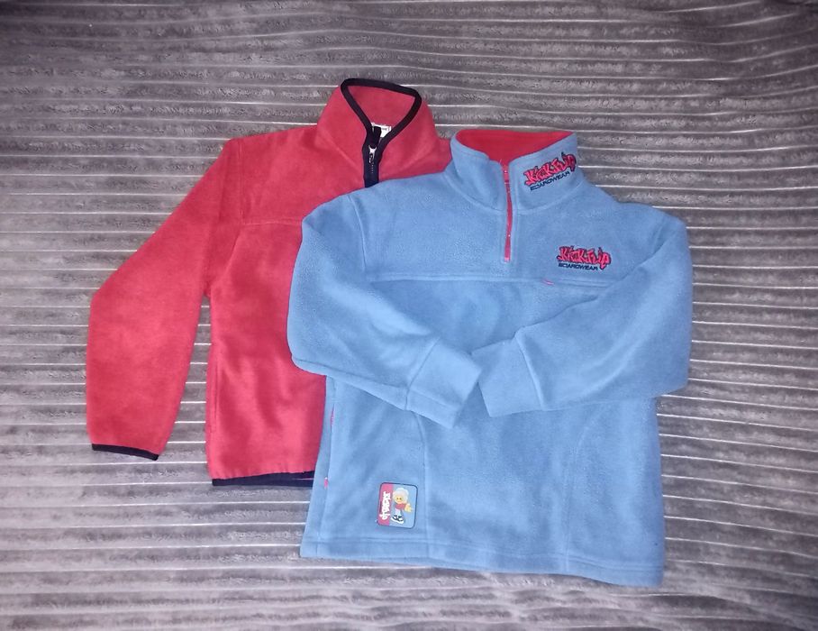 Флисовая кофта 128р