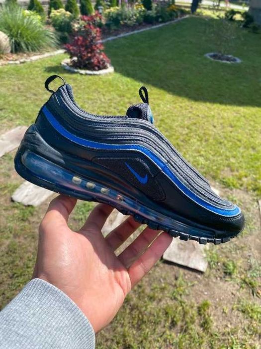 Buty młodzieżowe Nike Air Max 97 czarny streetwear swoosh r.38