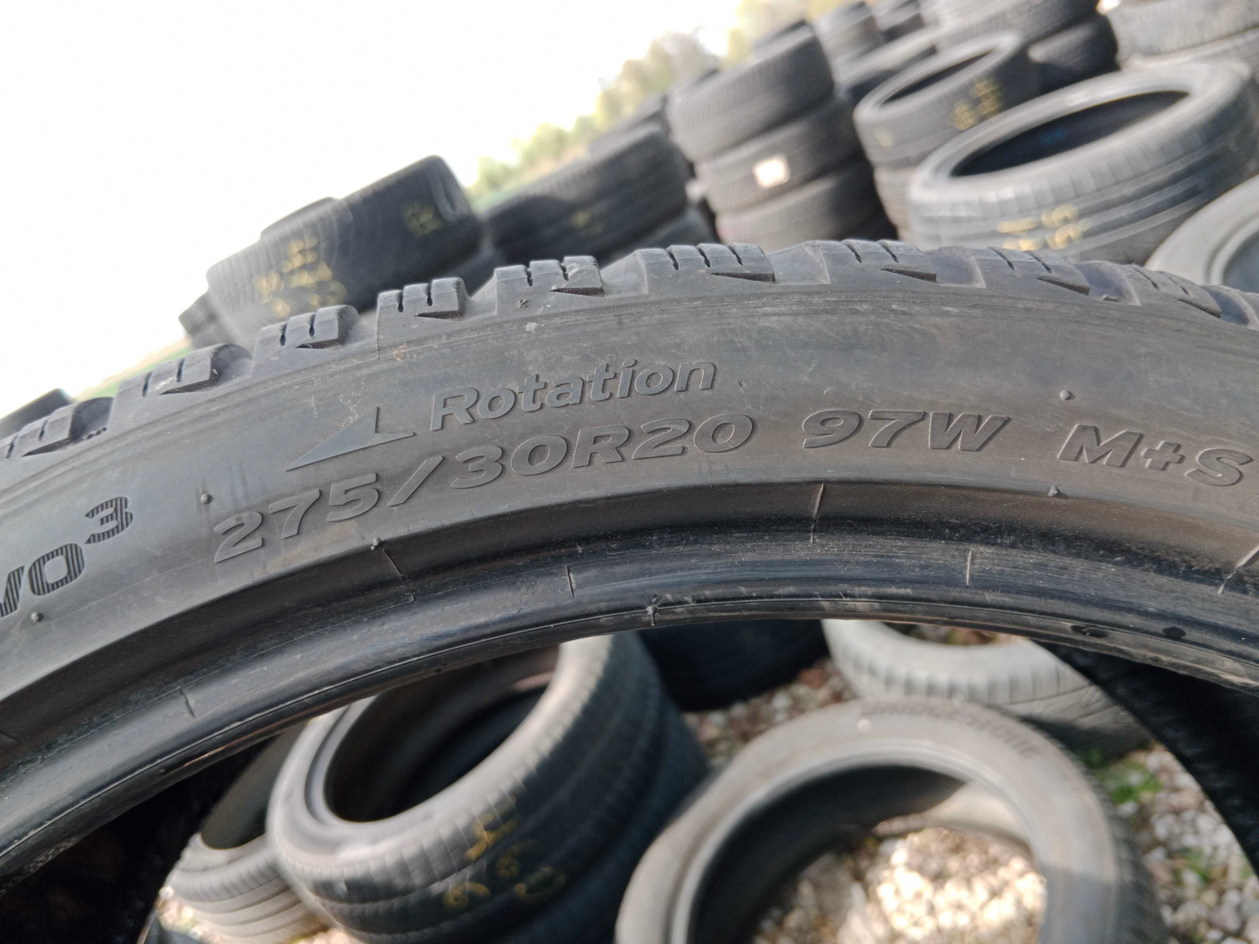 Opona używana 275/30R20 Hankook Winter i Cept Evo3 1szt.