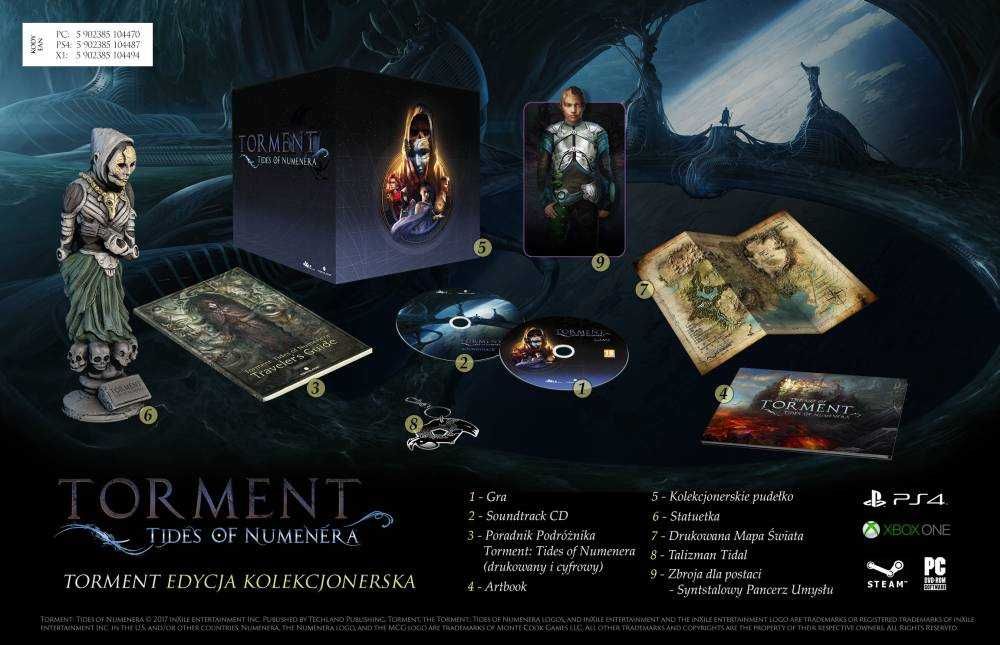 Torment: Tides of Numenera Edycja Kolekcjonerska PS4 Bielsko-Biała