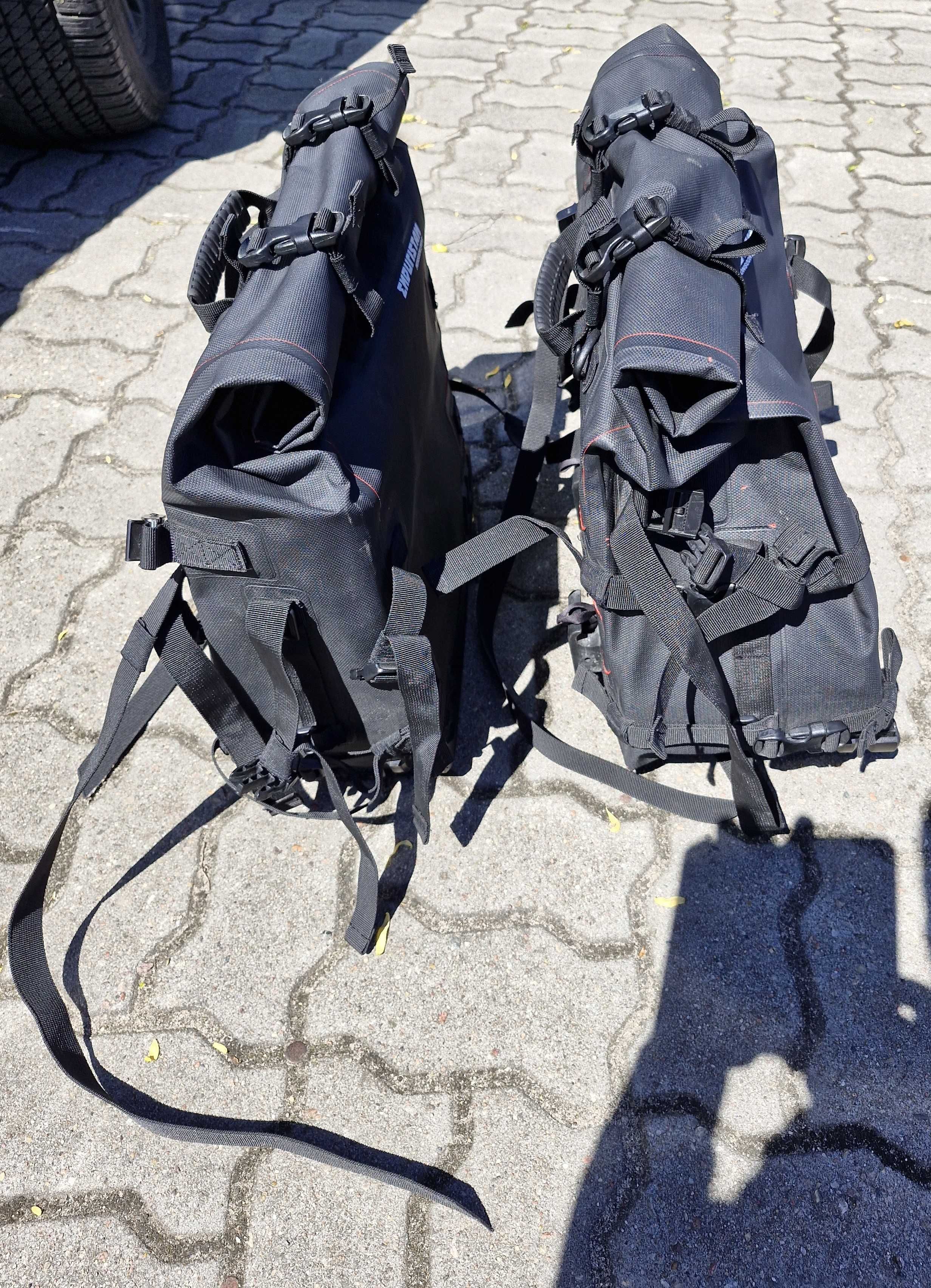 2 Kufry Torby Sakwy motocyklowe kpl ENDURISTAN MONSOON EVO S i L
