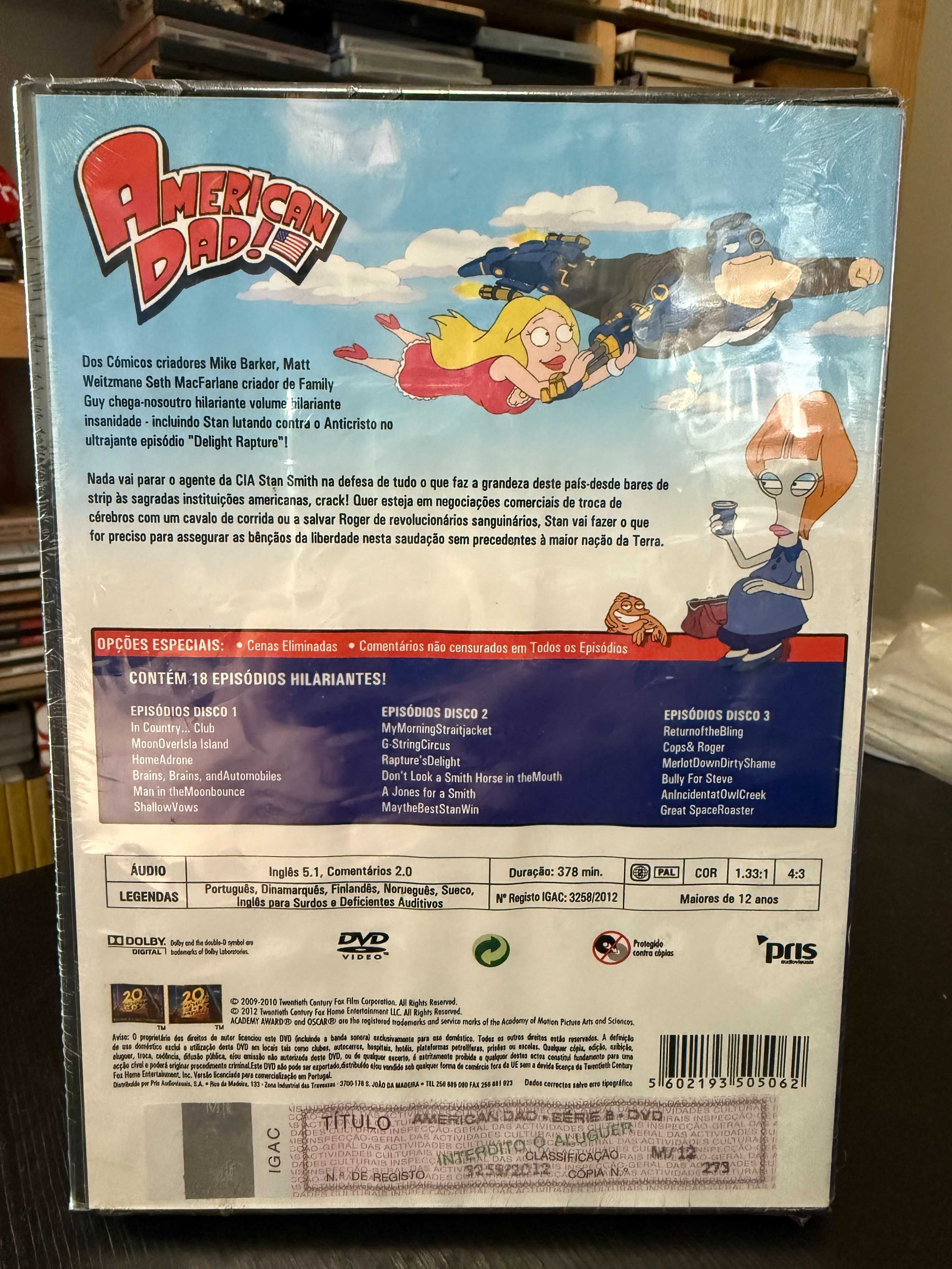 Seth MacFarlane – American Dad! - Season 6 - NOVO - SELADO