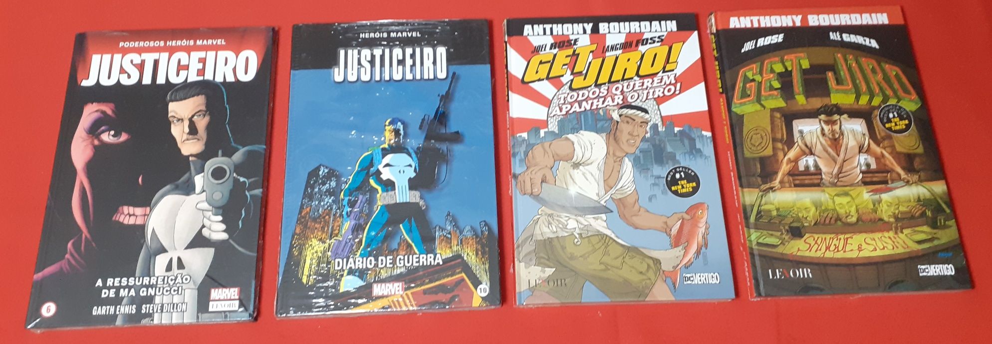 BD Justiceiro Punisher Get Jiro Anthony Bourdain