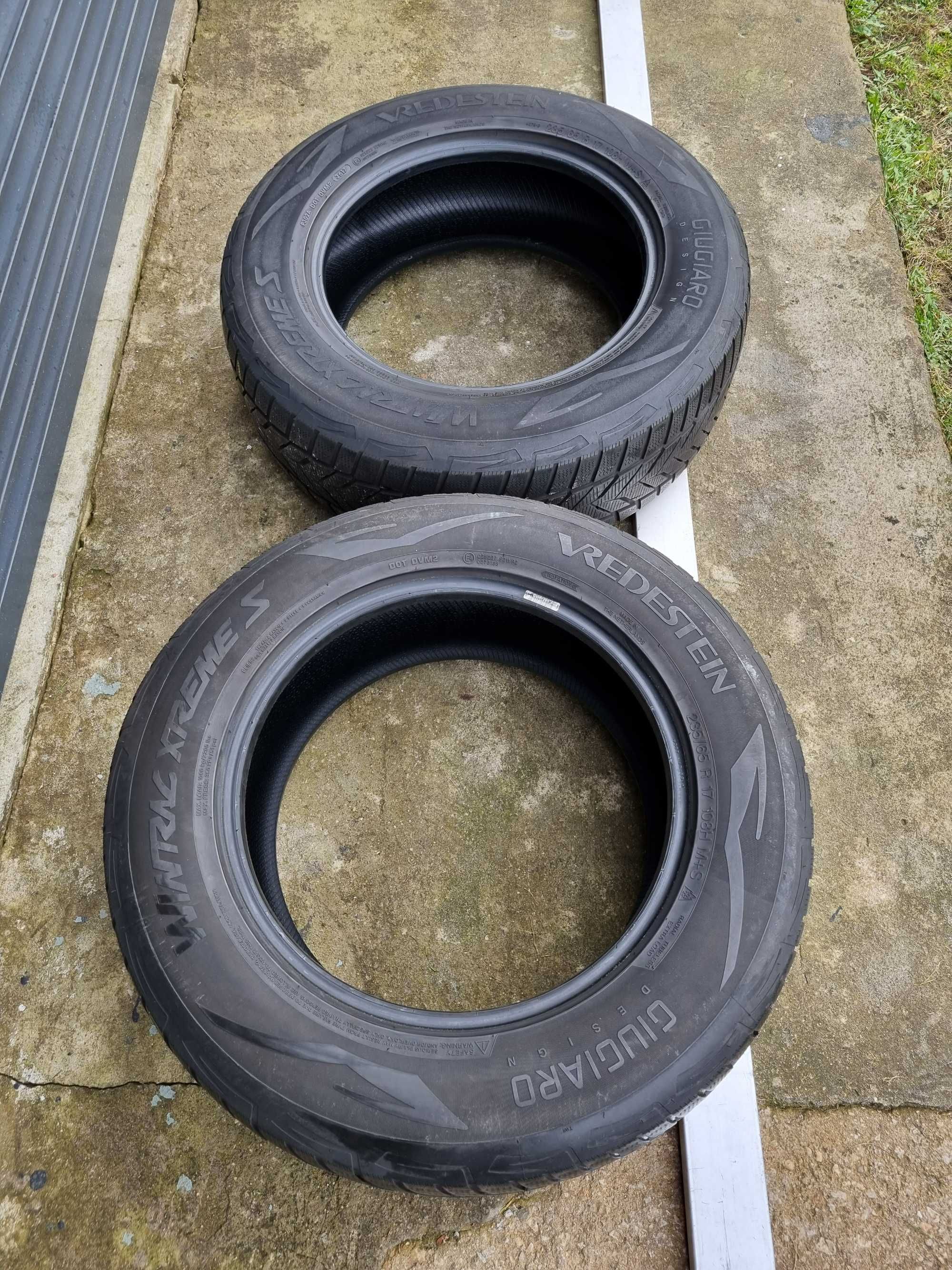 Opony zimowe VREDESTEIN Wintrac Xtreme S 235/65 R17 2x5,01mm 2017 PARA
