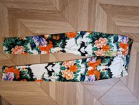 Leginsy damskie S/M dwukolorowe