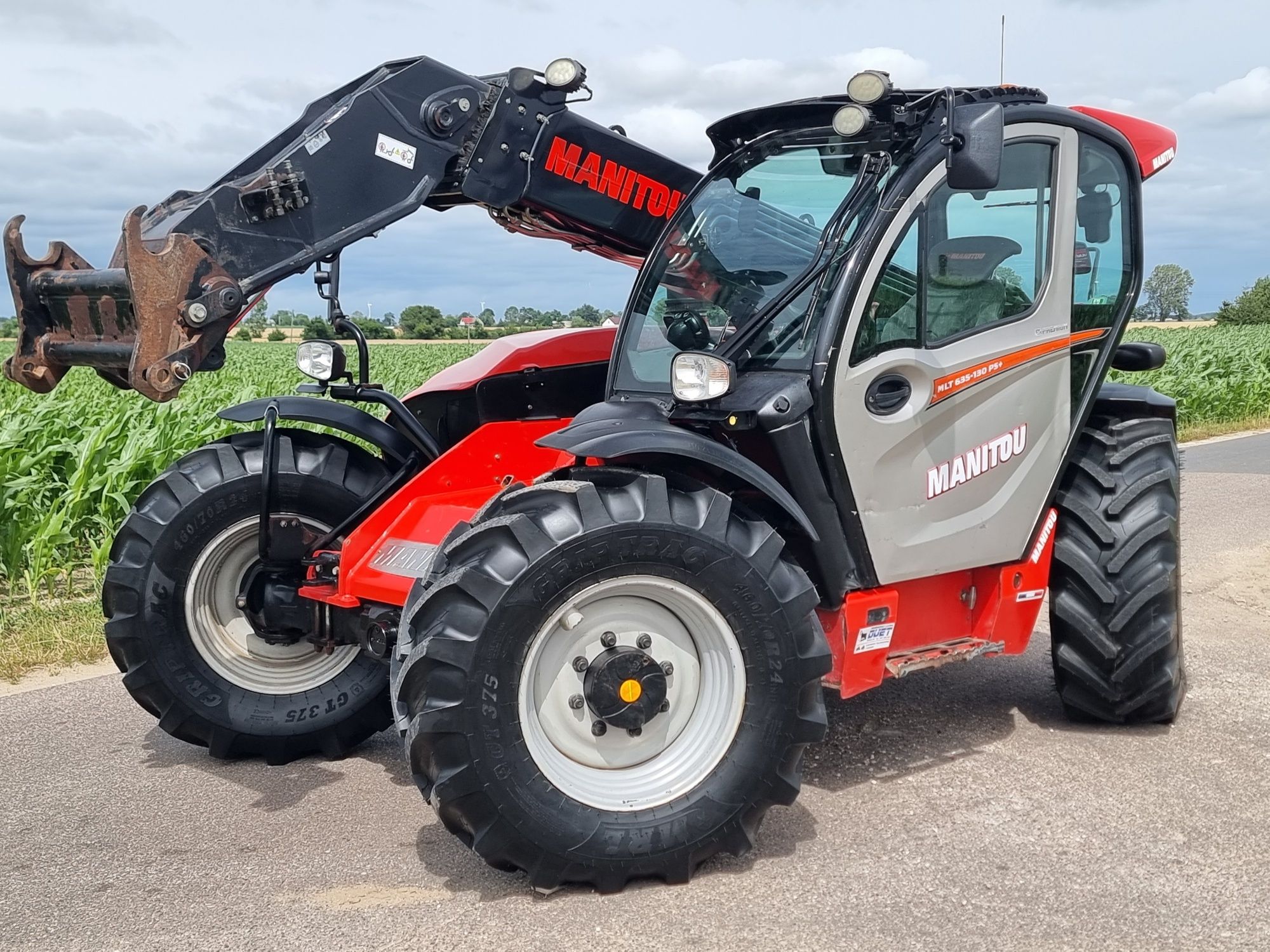 Ładowarka teleskopowa Manitou 635-130ps+19r*nie malowa* klima* jcb 457