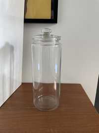 Szklany pojemnik do przechowywania ikea słój słoik