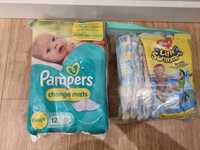 15 szt pampersy do wody gratis maty do przewijania Pampers