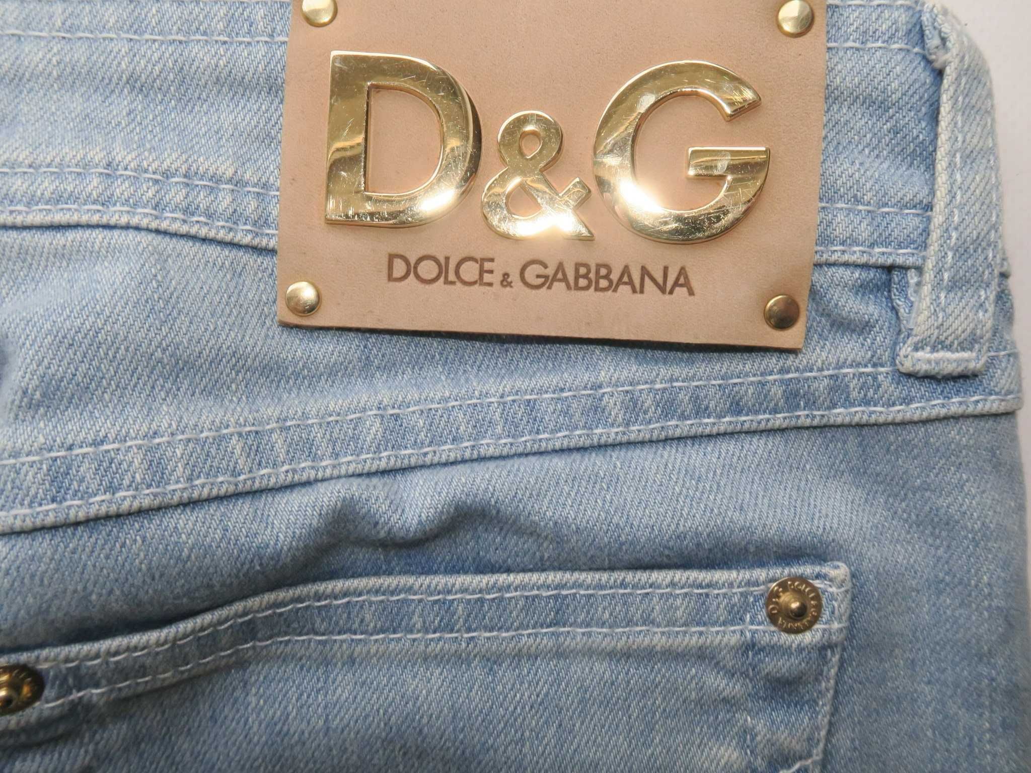 Dolce&Gabbana D&G jeansy proste casual S