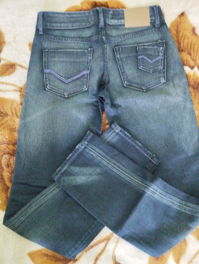 Spodnie damskie  nowe jeansowe Five In Jeans  granat rozmiar 30