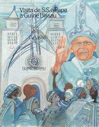 Gwinea Bissau 1990 cena 6,20 zł kat.6€ - Jan Paweł II
