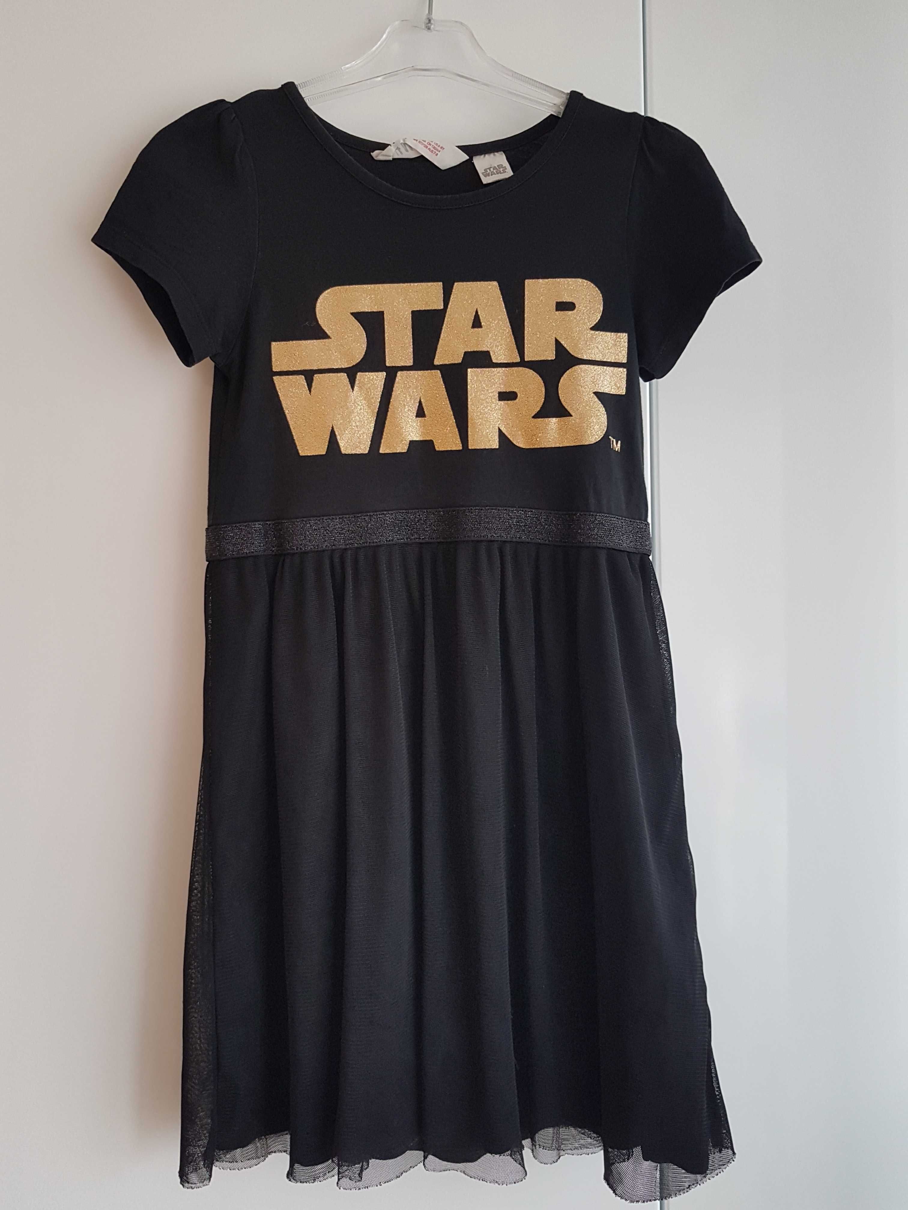 Nowość 2024:) tiulowa sukieneczka STAR WARS H&M roz 122/128