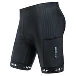Męskie Spodenki Rowerowe Kolarskie Żelowe Dobra Wkładka X-TIGER XS-6XL