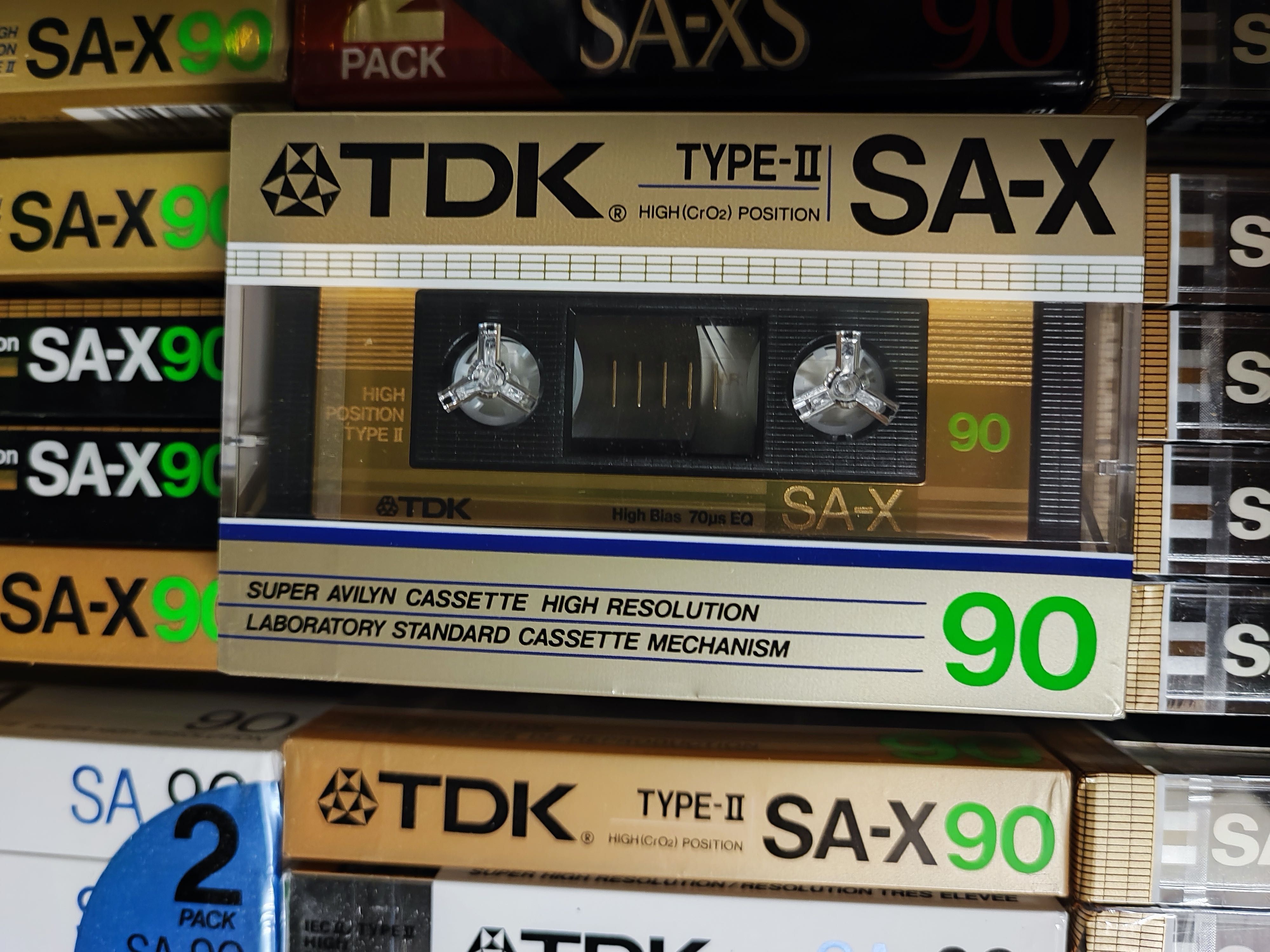 Cassette TDK SA-X C90