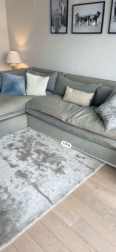 Narożnik sofa Miloo Home z 100% puchem - odbiór wlasny do 17.03.24