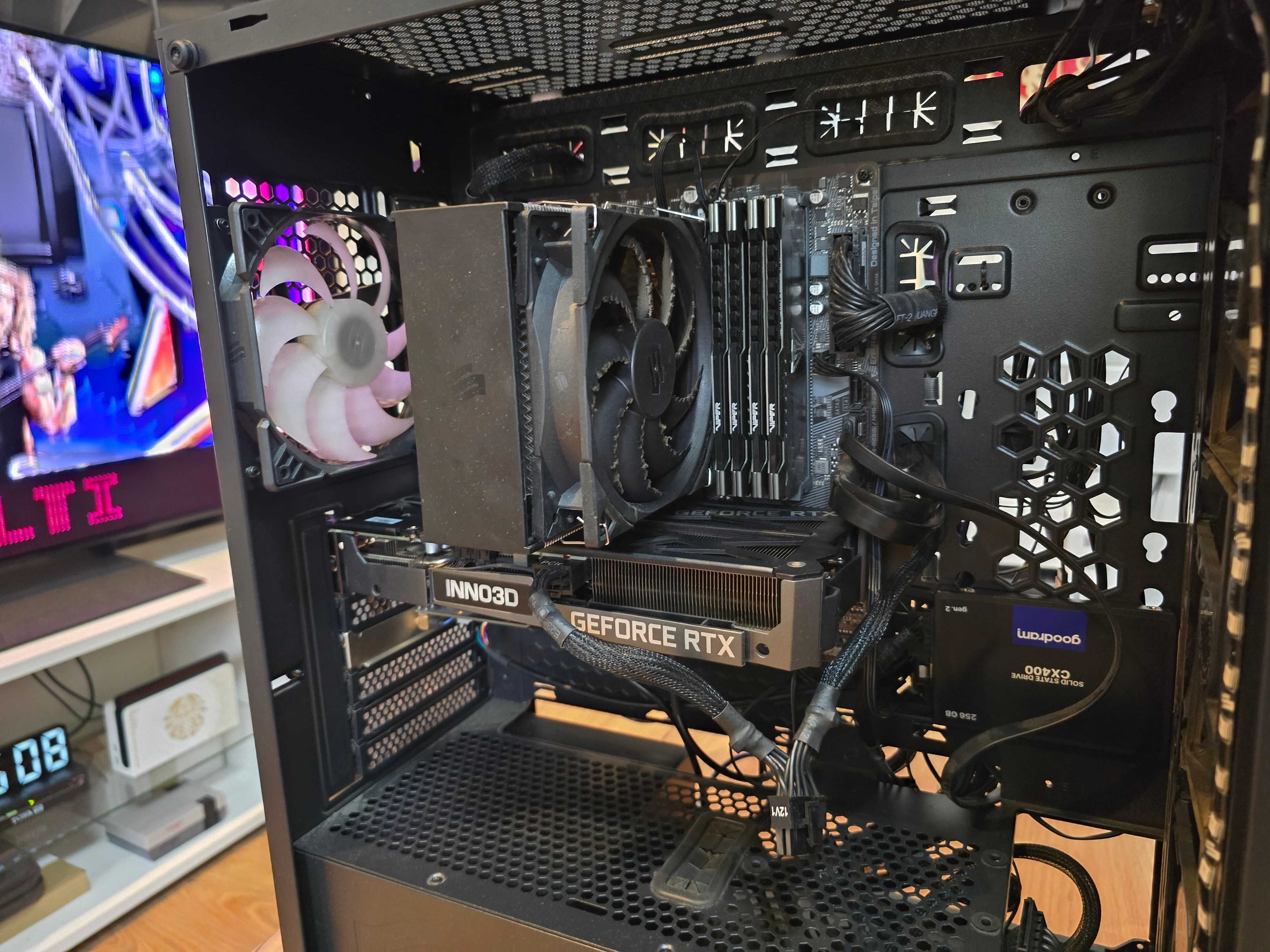 Komputer Gamingowy i5 12400F, RTX 3060Ti 32GB ramu