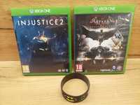 Zestaw gier Xbox - Batman Arkham Knight + Injustice 2 + Gratis