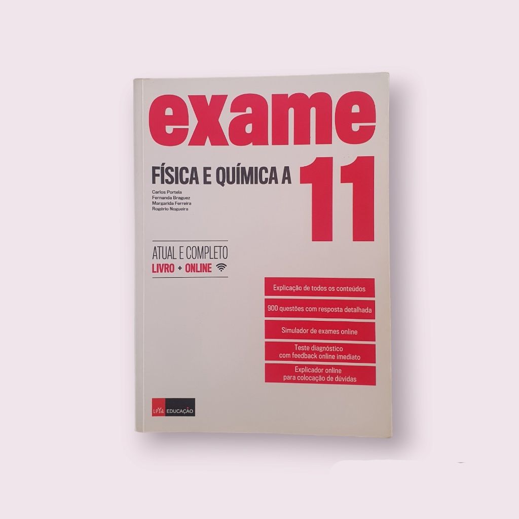 Livro de exame Física e Química A 11° Leya