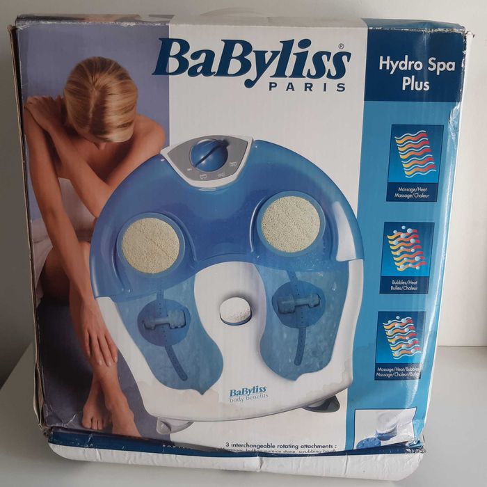 BaByliss Hydro Spa Plus Hidro Massagem p/ Pés Funcional