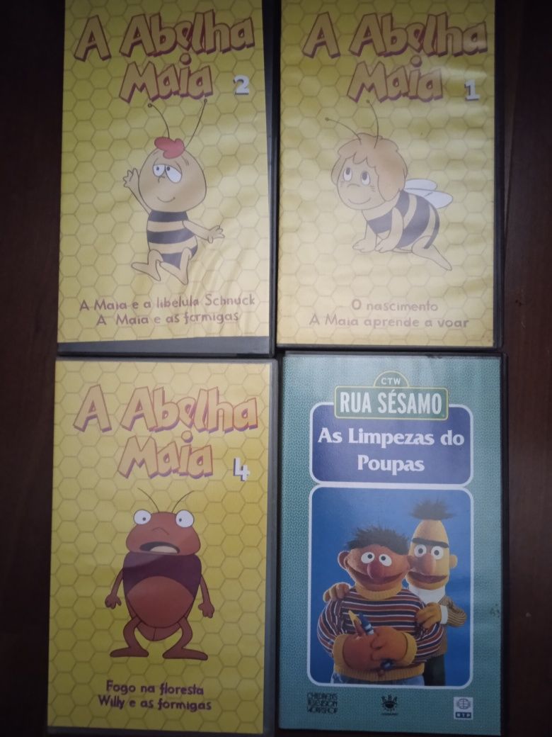 Vhs originais clássicos infantis