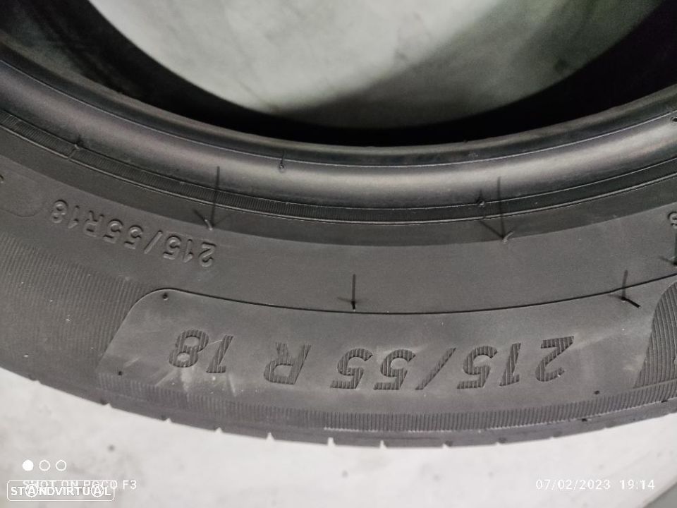 2 pneus semi novos 215-55r18 michelin - oferta dos portes 120 EUROS