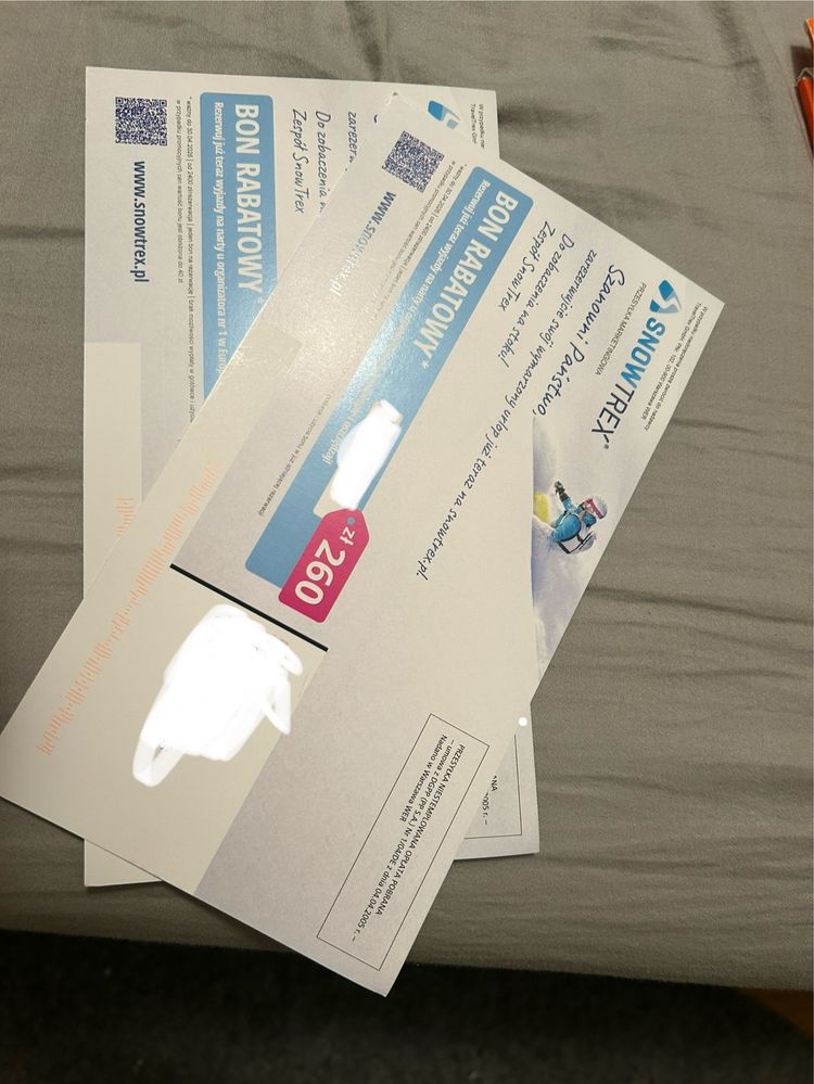 Voucher snow trex 260 pln