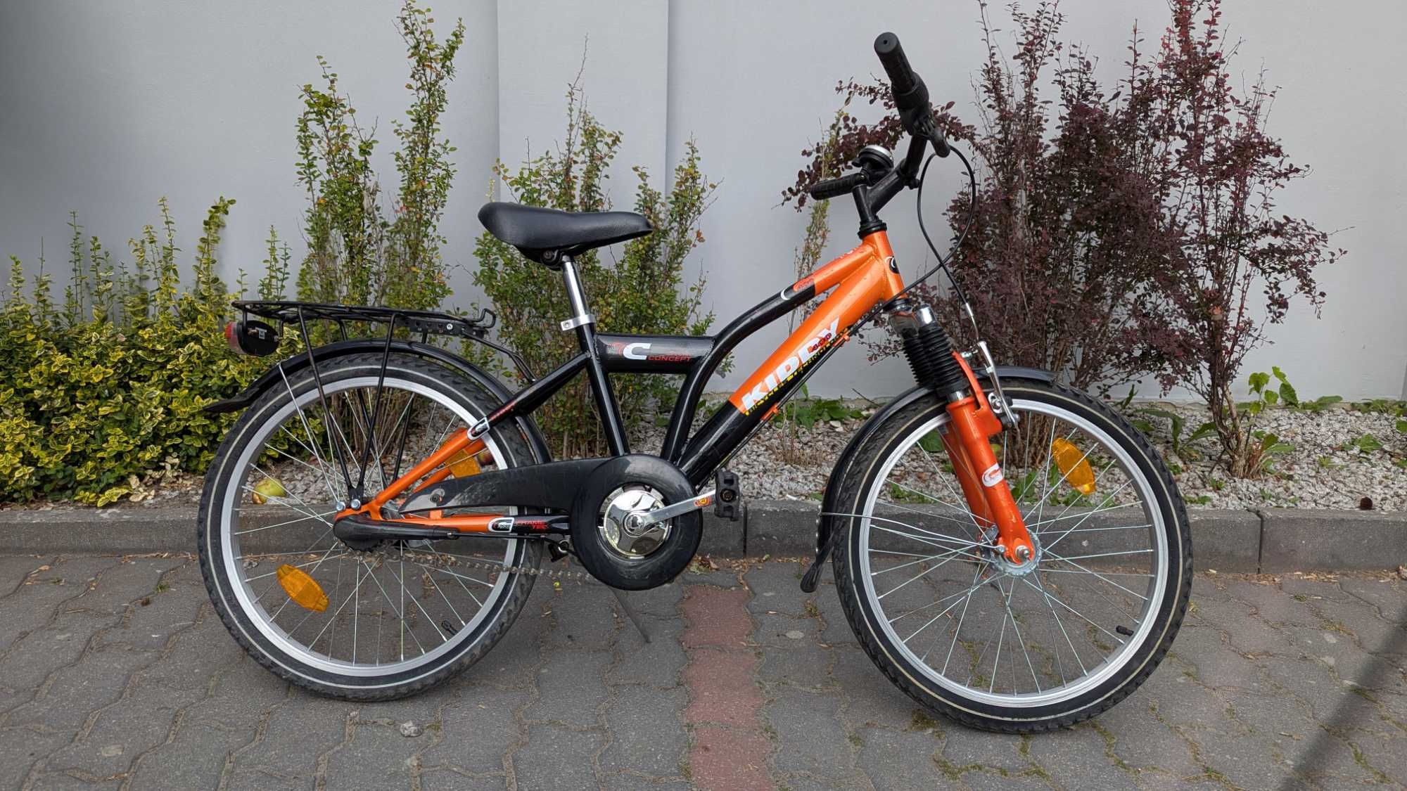 Juniorski dziecięcy rower Kiddy 20" koła, rama 12 cali
